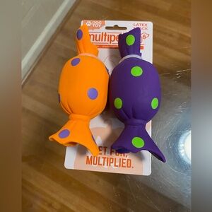 Multipet - Candy 🍬4.5” - Set Of Two- Latex Squeaky Dog Toy